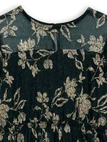 Speechless Girl's Flutter Sleeve Plisse Party Dress3