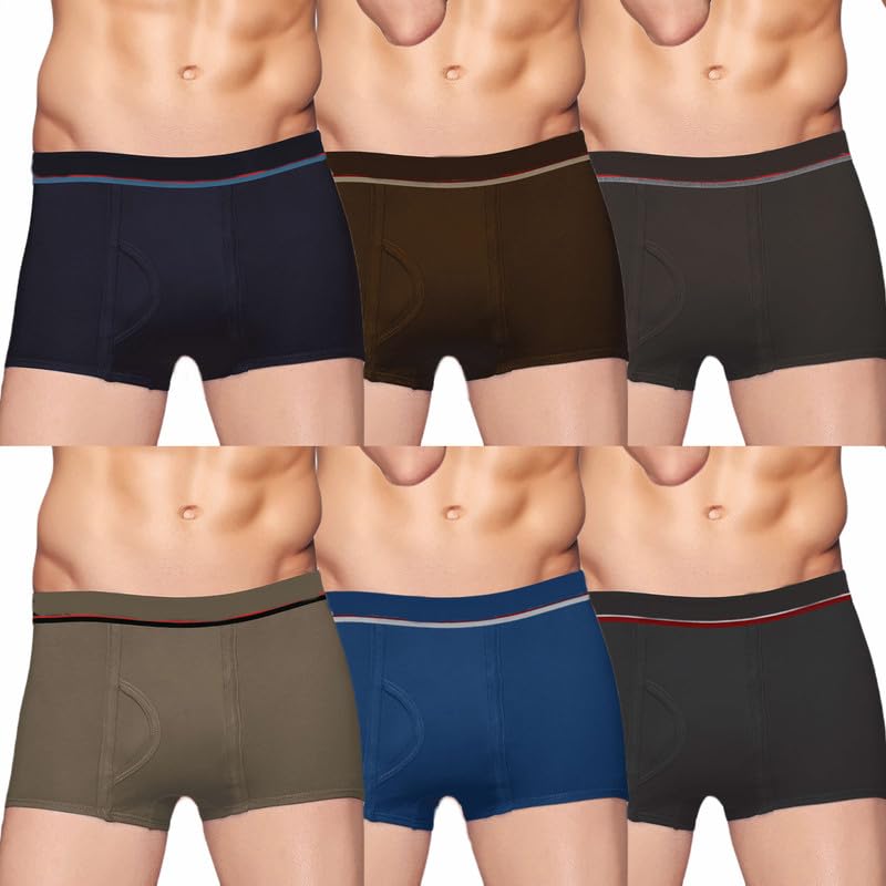 Image of INNERO Race Mens Underwear | Cotton Trunk for Men | Attractive Solid Colors