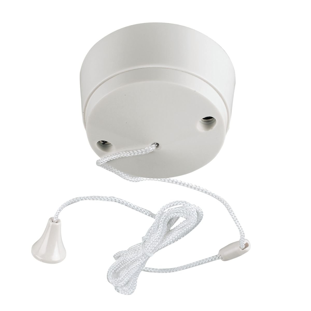 Mk White 6A 1-Way Pull Cord Switch