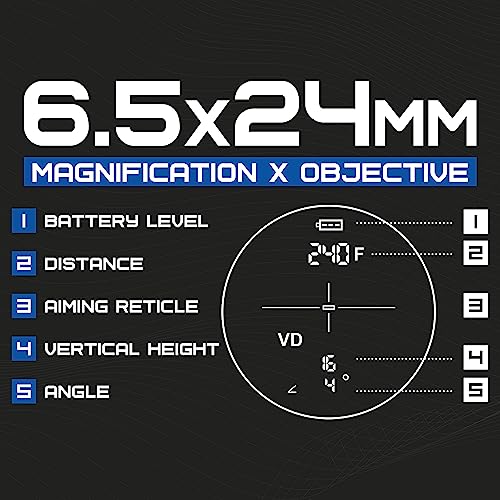 Golf Rangefinder with Slope and Vibration