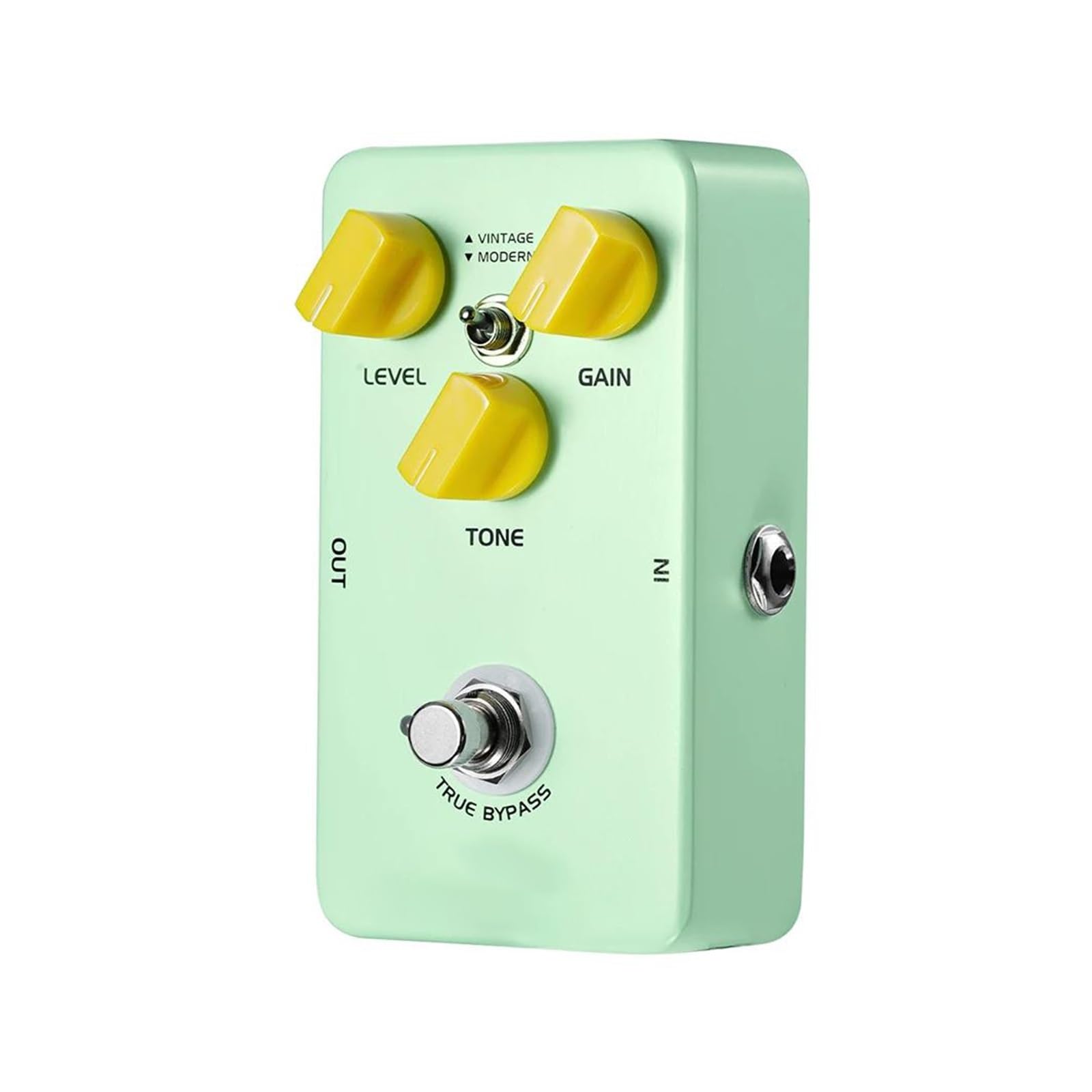 Retro Przesterowany Pedał Efektów Gitarowych True Bypass Profesjonalne Akcesorium(2)