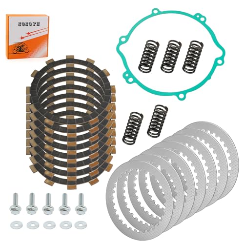 Heavy Duty Clutch Friction Steel Plates & Gasket W/Spring Bolt For Yamaha YZ125 1994-2004 by zozoye - Used condition - US$17.95