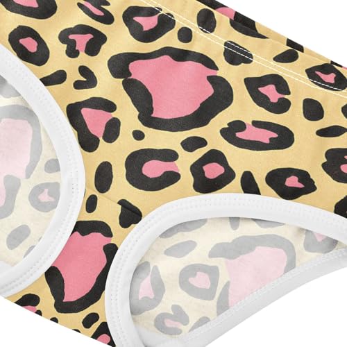 GuoChe Hipster Panties Soft Triangle Panties Toddler Cotton Underwear for Young Girls in Sizes 2T,3T, 4T, 5T, 6Y and 8Y4