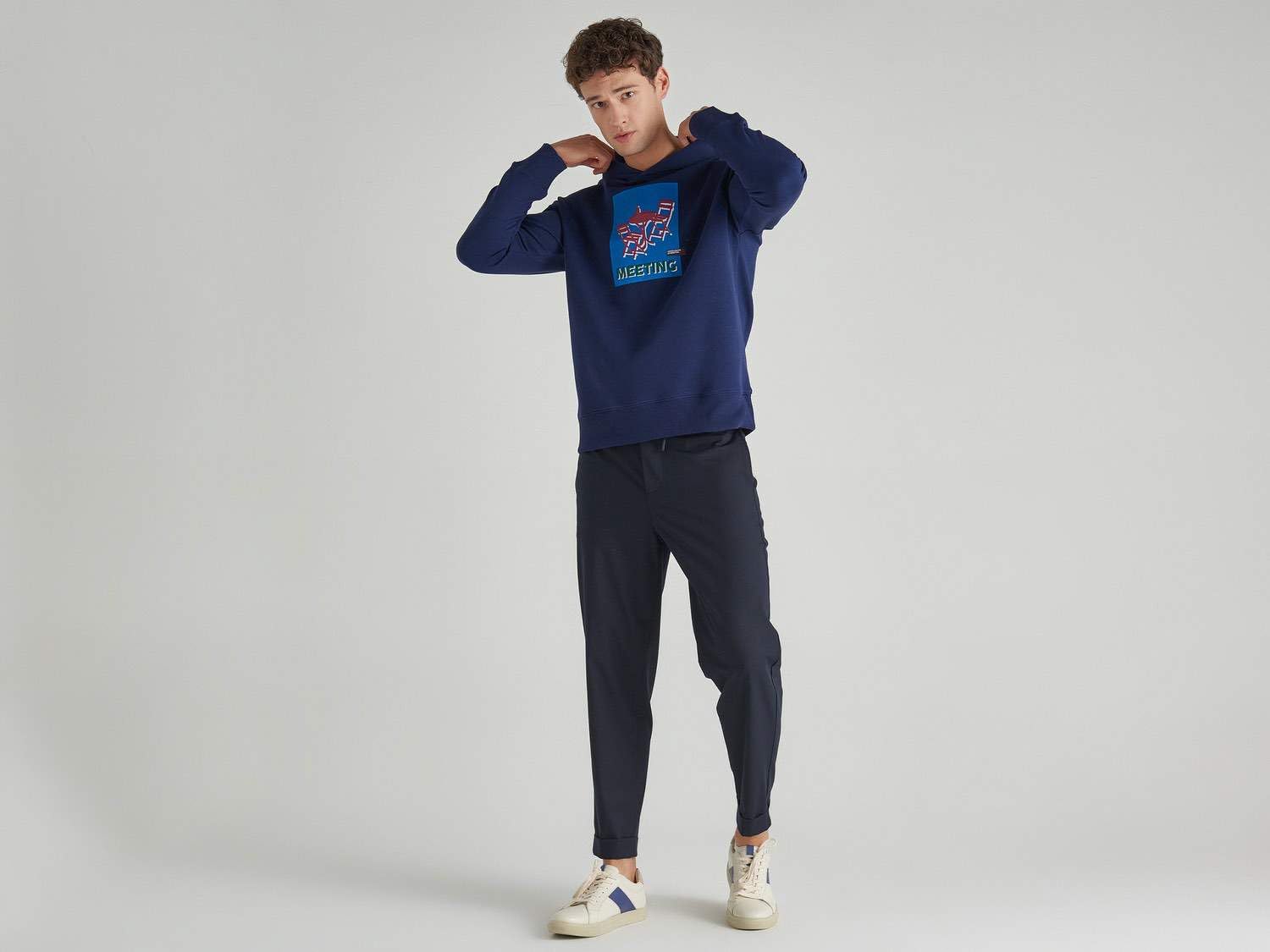 Herren LANGÄRMLIGER Hoodie
