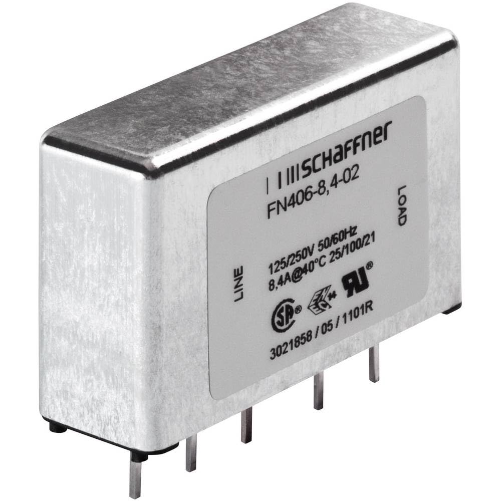 Schaffner FN 406-1-02 FN 406-1-02 Entstörfilter 250 V/AC 1 A 12 mH (L x B x H) 45 x 15 x 28 mm 1 St.