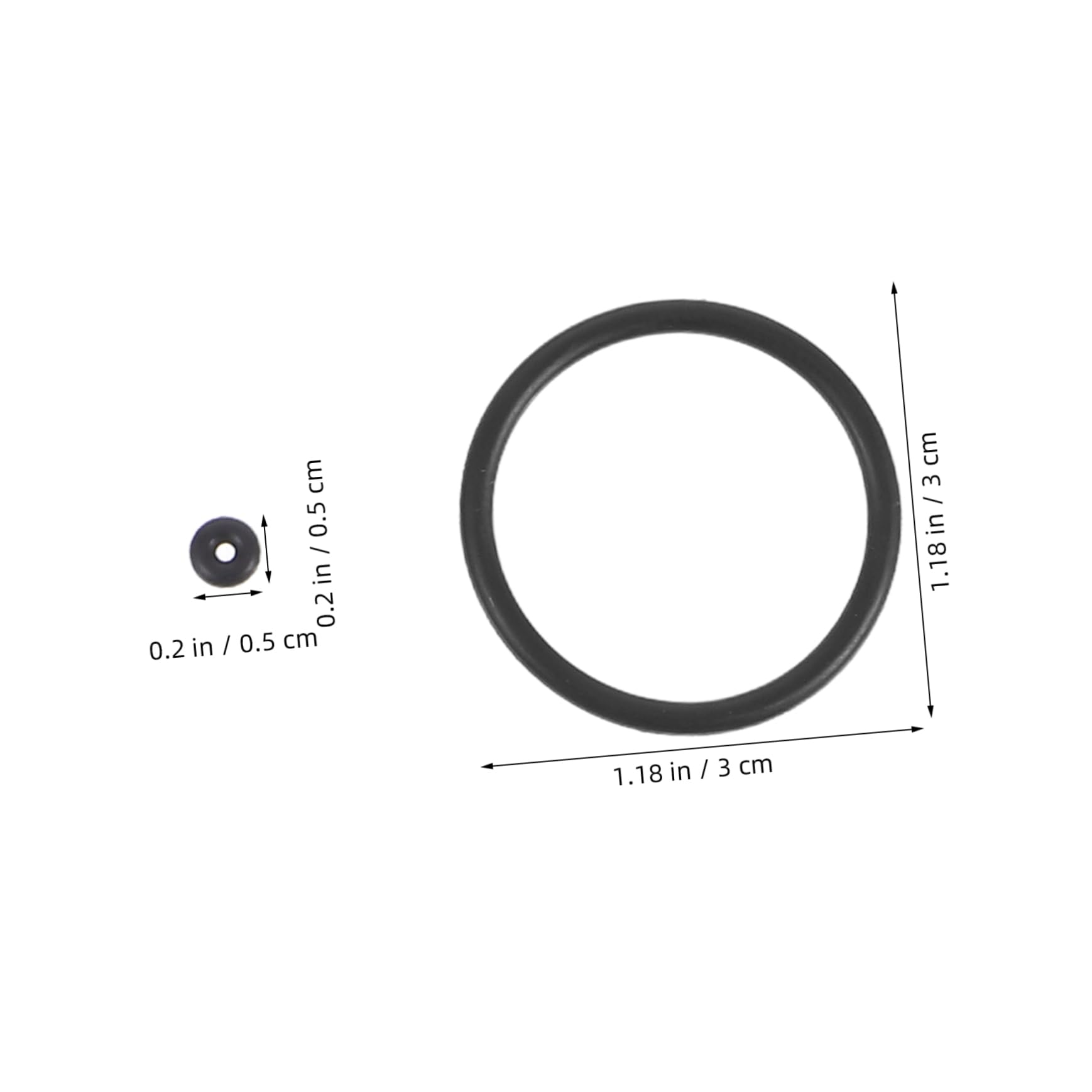 Cabilock Universal Ring Assortment Set 1020pcs Nitrile Seal Washers Kit Assorted Gasket Spacer Metric Repair Sealing Washers for Car Automotive Faucet