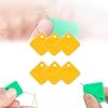 Automatischer Nadeleinfädler Nähmaschinen-Nadeleinfädler DIY-Nadeleinfädler für Nähprojekte passend für alle Nadelgrößen (Gelb 6 PC)