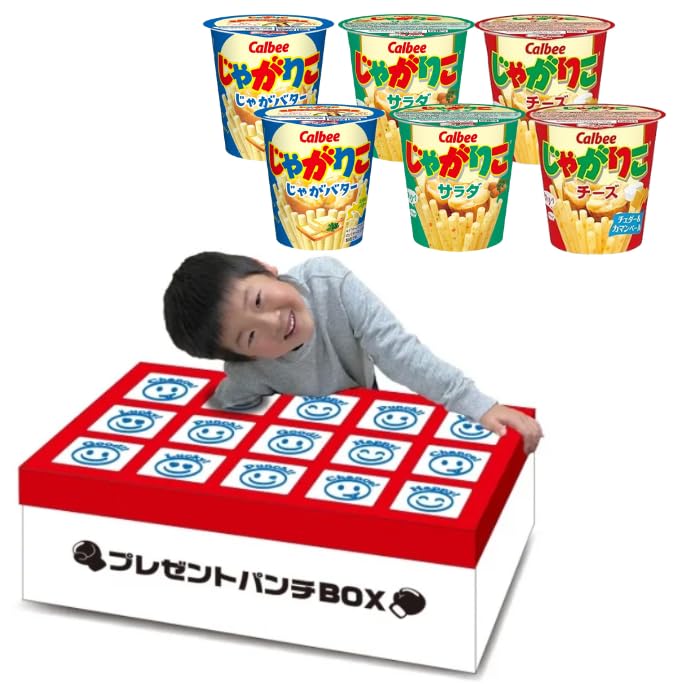 Amazon.co.jp: 【60個セット】じゃがりこ プレゼントパンチBOXセット