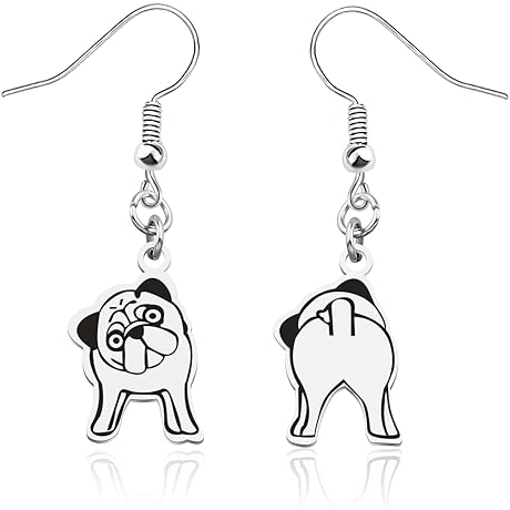 Pug Earrings: The Perfect Gift for Pug Lovers
