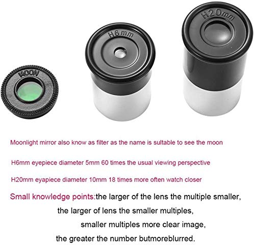 Telescopio refractor monocular 90X con trípode 50mm miniatura 5