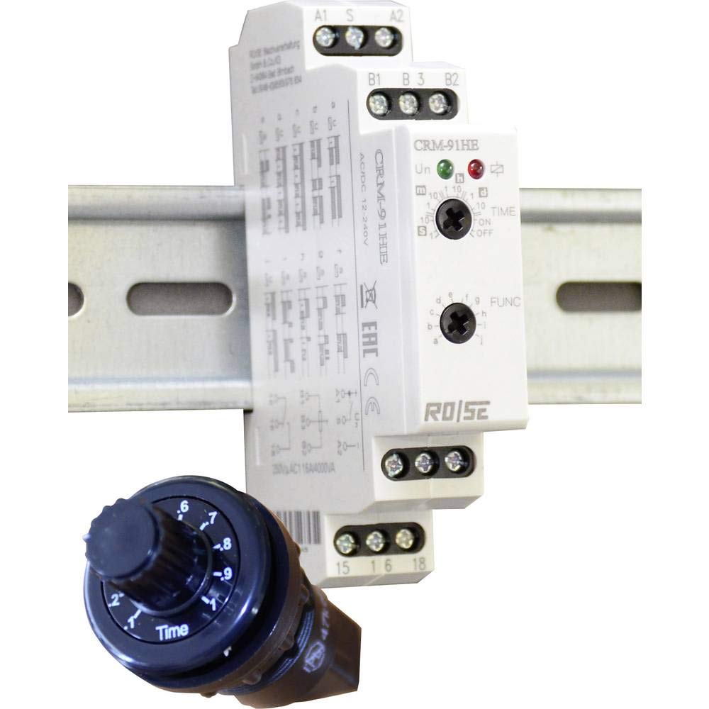 RO/SE CRM-91HE/UNI Multifunktions Zeitrelais mit Potentiometer/Uni