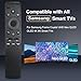 (Pack of 2) Universal Remote Controls for All Samsung TV LED QLED UHD SUHD HDR LCD Frame Curved Solar HDTV 4K 8K 3D Smart TVs, with Buttons for NeIflix, Rakuten TV