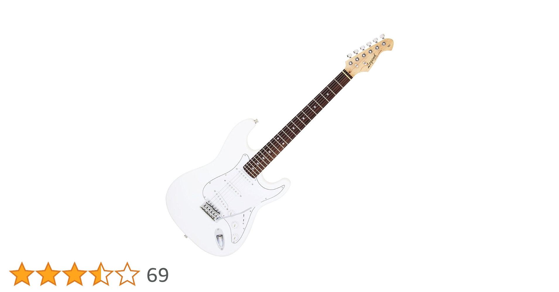 ホワイトエレキギター シングルコイル搭載 51RUiivAYwL.jpg_BO30,255,255,