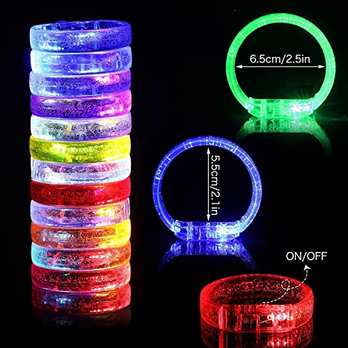 Acrylic LED Flashing Bracelets Glow Bar Concert Cheering Props