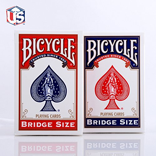 Caja de barajas BICYCLE Bridge (6 Rojo / 6 Azul)
