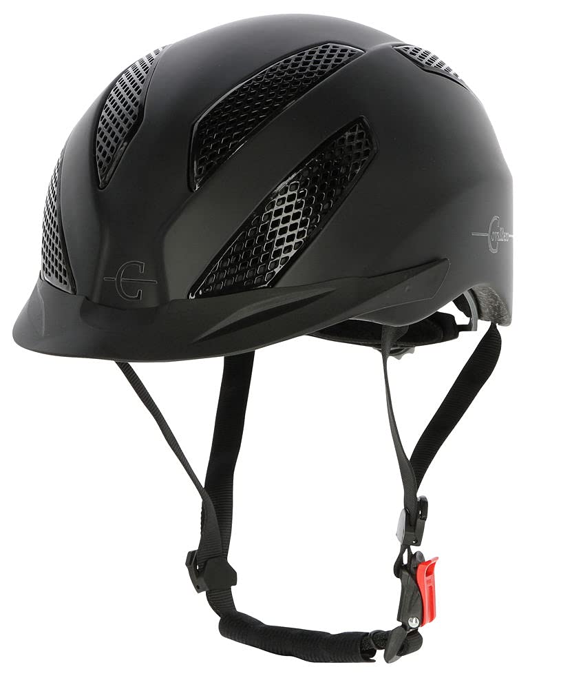 Kerbl Covallerio kask jeździecki eXite, system Disc, zapięcie na zatrzask, uniseks, S-XL