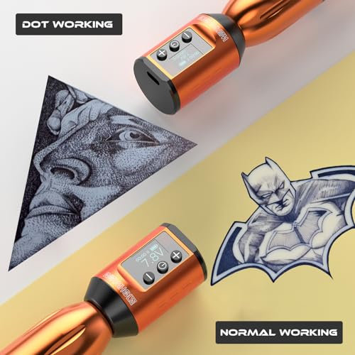 Wormhole Tattoo WTK257-US Tattoo Gun Kit, Wormhole Tattoo Kit Wireless Tattoo Machine Kit thumb #6