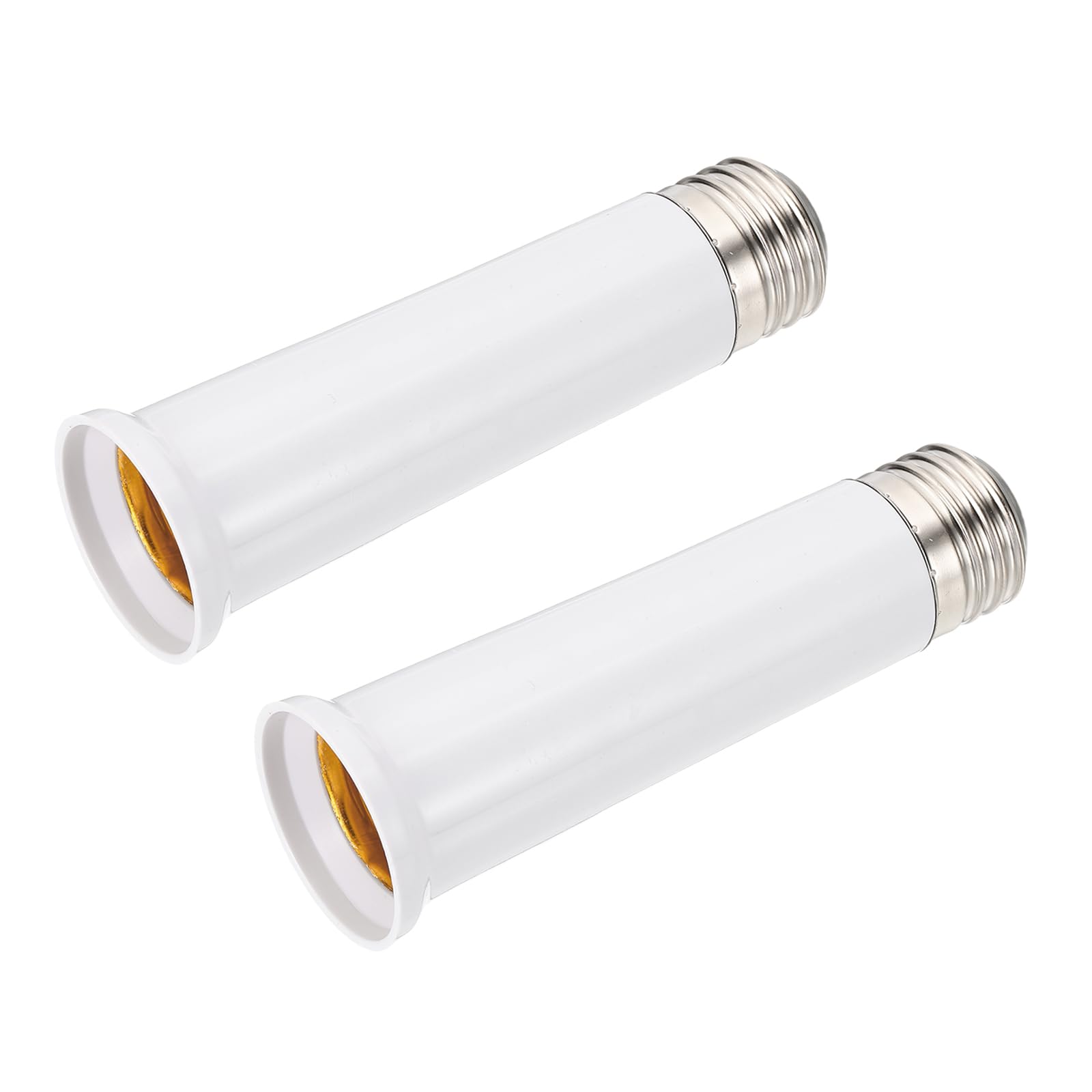 VIAPUICE Light Socket Extender Adapter 4.7" 2 Pcs White