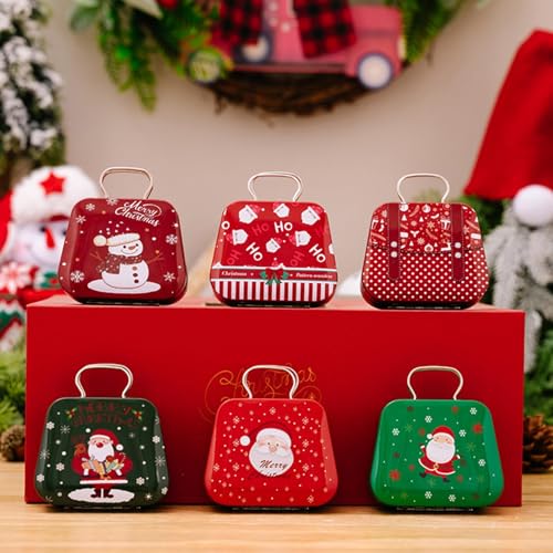 Contenedores de Navidad metálicos ideales para regalar repostería 3