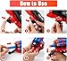 3 Sets Spider Web Shooters, Superhero Toys, Spider Web Plastic Launcher Glove with Wrist Toy Set, Safe Outdoor Action Toys for Boys and Girls-4 Years and Up, AllSaints'Day Christmas Birthday Party