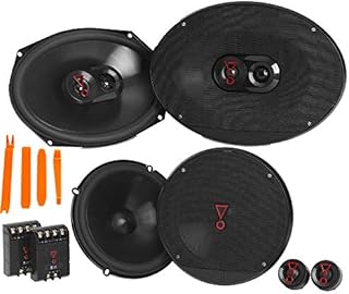 JBL STAGE3 Bundle 1-Pair Stage3 9637AM 6x9 3-Way Speakers + 1-Pair Stage3 607CAM 6.5