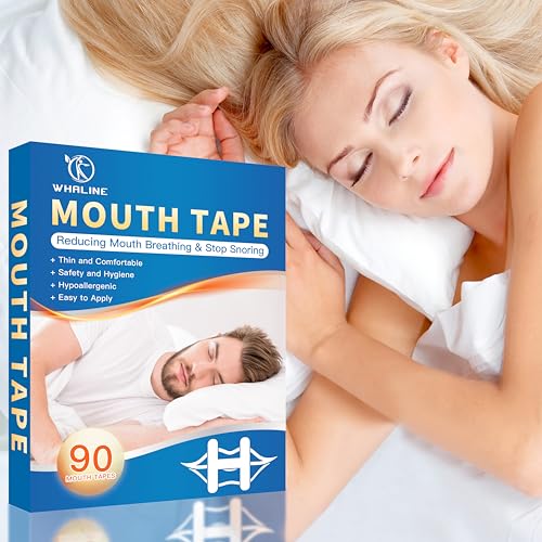 Mouth Tape For Sleeping 90 Pcs Mouth Tape Night Mouth Adhesive Sleeping Snoring Patch And Anti-Snoring Patch Snoring Stopper Mouth Tape Sleep To Prevent Snoring For Better Sleep And Breathing