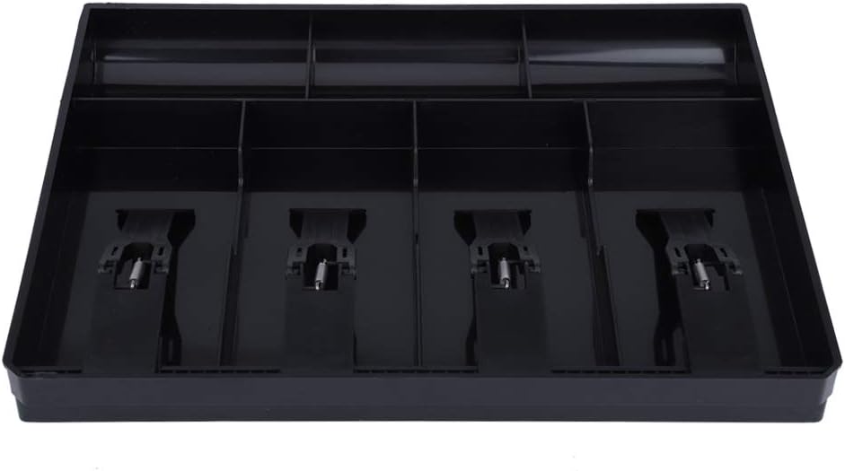 Cash Register Insert, Supermarket Cash Tray Register Drawer Insert 4 Bills 3 Coins Money Storage Box : Office Products
