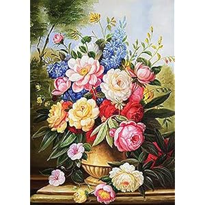 COCHIE Diamond Painting 5D Bloemen Diamant Schilderij Afbeeldingen 30 * 40cm voor volwassenen kinderen DIY Nummers…