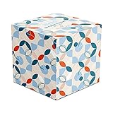 100% fibra virgen Marca Amazon - Presto! 18 cajas de pañuelos faciales blancos de 3 capas