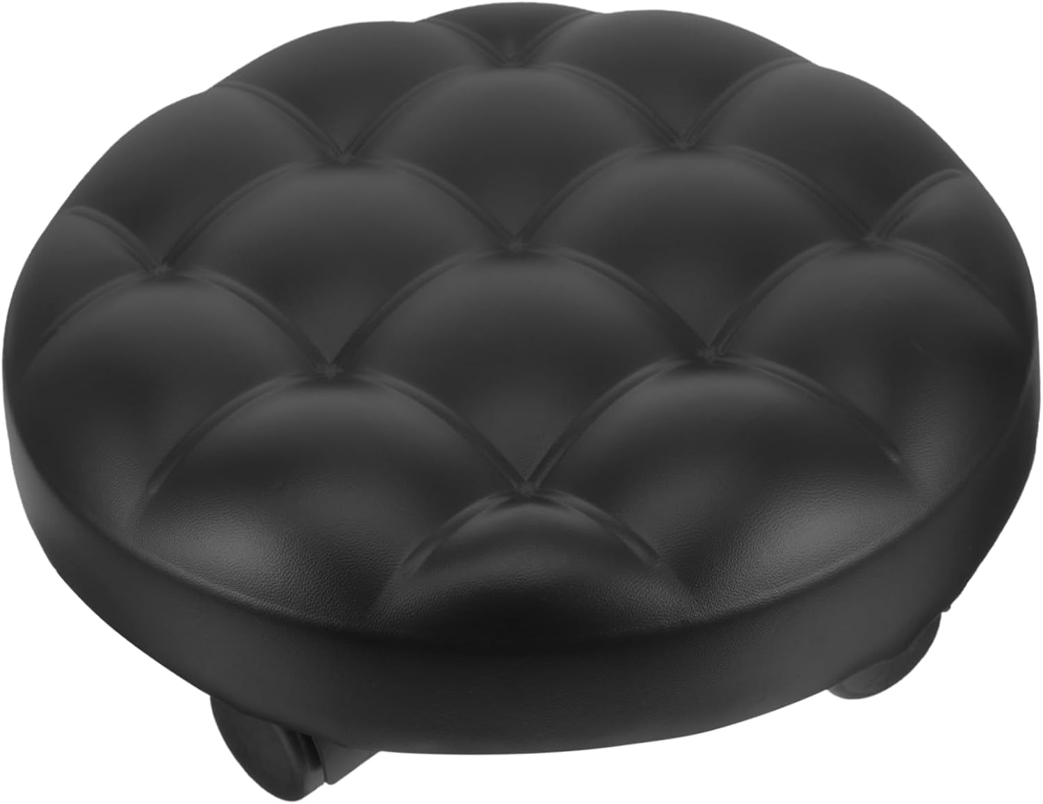 Roller Seat Leather Rest Under Desk Foot Stool Desk Footrest for Boys and Girls Step Stool Non-Slip Design