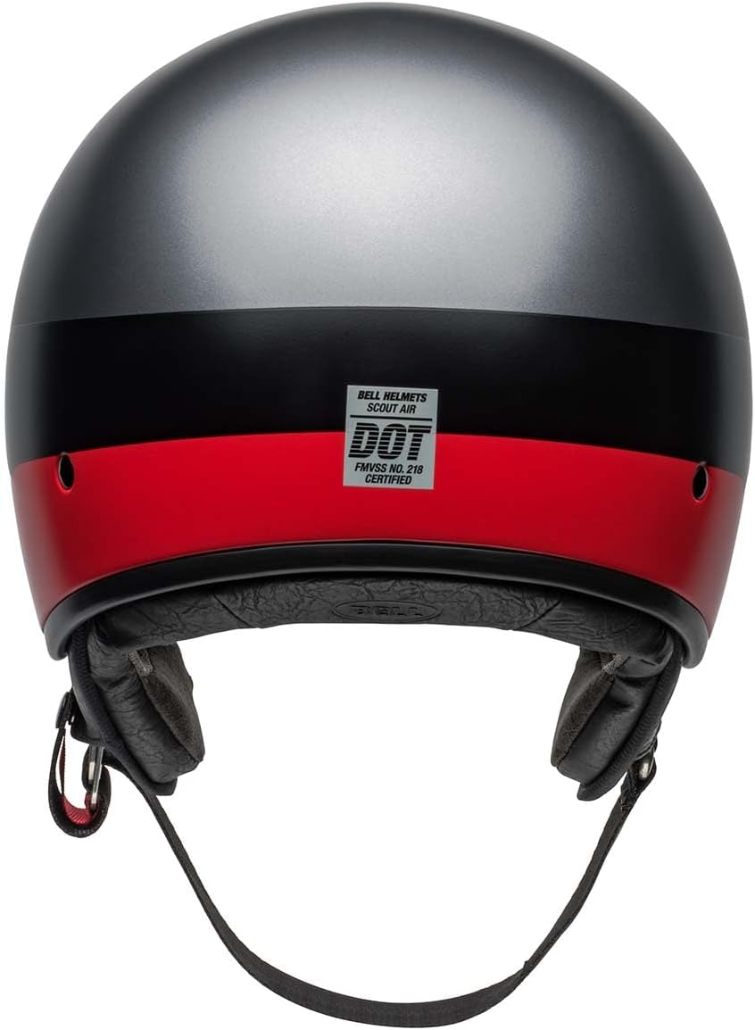 Bell Powersports Scout Air Array Satin Gray/Red Medium