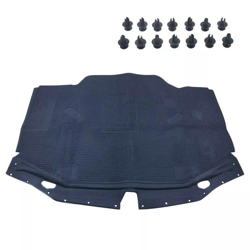 Isolamento auto Per Mercedes Per Benz 300SL 500SL 600SL R129 SL320 Tappetino Isolante Termico Cofano Motore Telo In Cotone Fonoassorbente Tappetino Isolante Termico Isolante Termico Cofano Motore