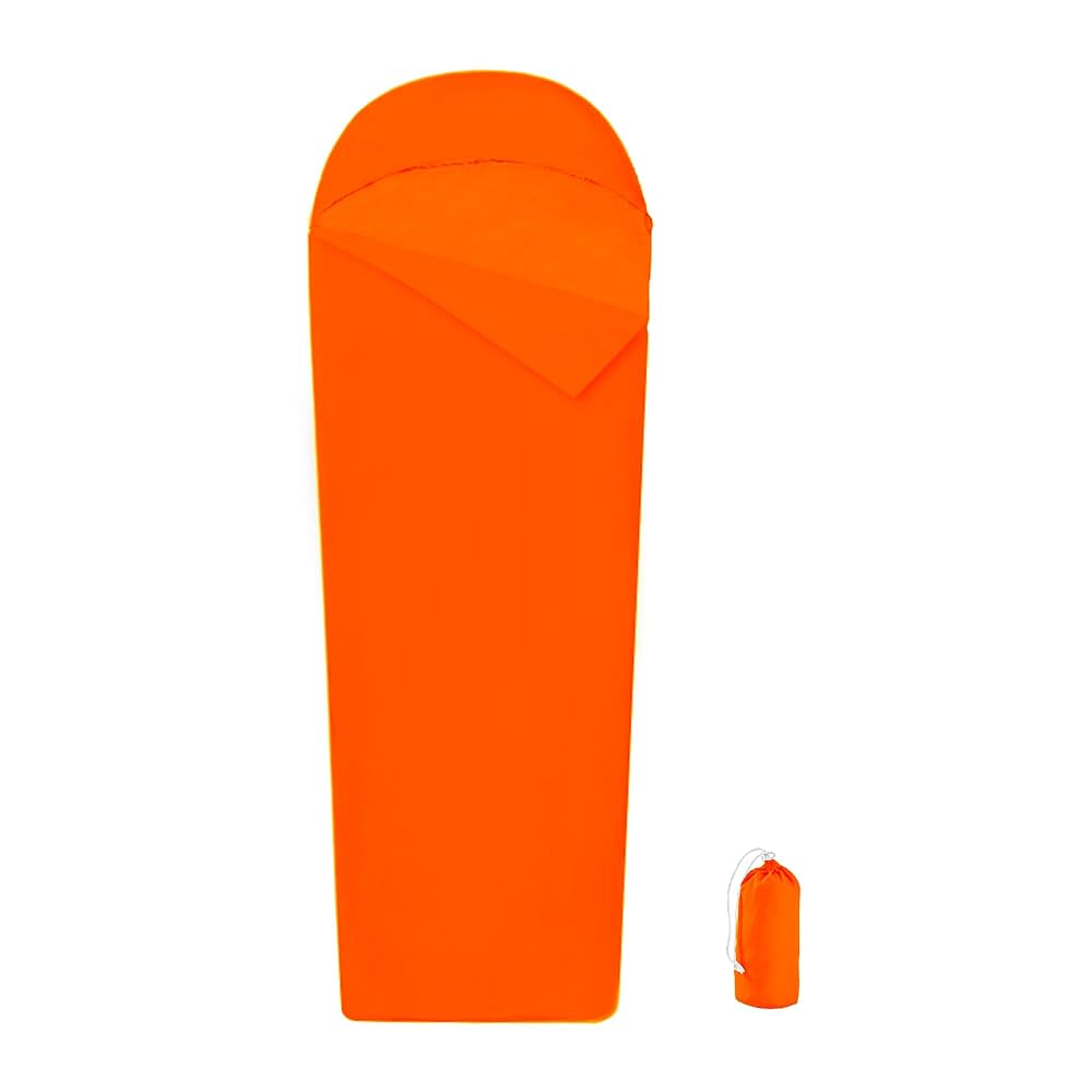 QUICKCAMP インナーシーツ 198x100x8cm Amazon | Mapleaf インナーシーツ インナーシュラフ 超軽量 123g