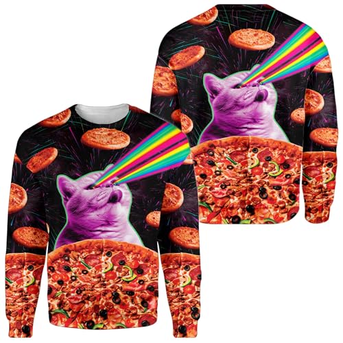 ACEPrints Funny Ugly Christmas Sweatshirts for Men Women for Men Women Polyester Sweatshirt - Image 4