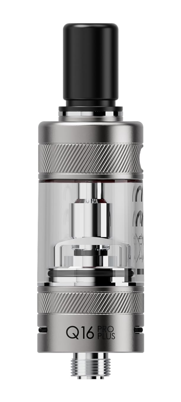 JUSTFOG Atomizzatore Q16 Pro PLUS  Ricambio originale, coil 1,6  inclusa,  per sigaretta elettronica Q16PRO PLUS, tank 3.0 ml in Pyrex, ricarica  liquido dall' alto (Prodotto senza nicotina) [SILVER] : Amazon.it:  Elettronica
