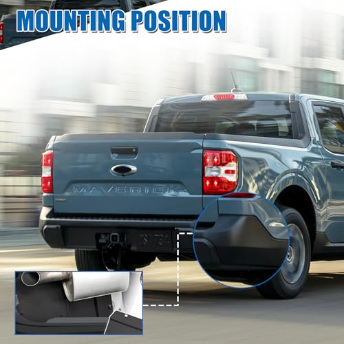 Image of Underbody Cavity Shield Cover Compatible with 2022-2025 Ford Maverick, Aluminum Alloy Splash Guard Cover for Left Driver Side Rear Wheel Rust Mud and Stone Resistant