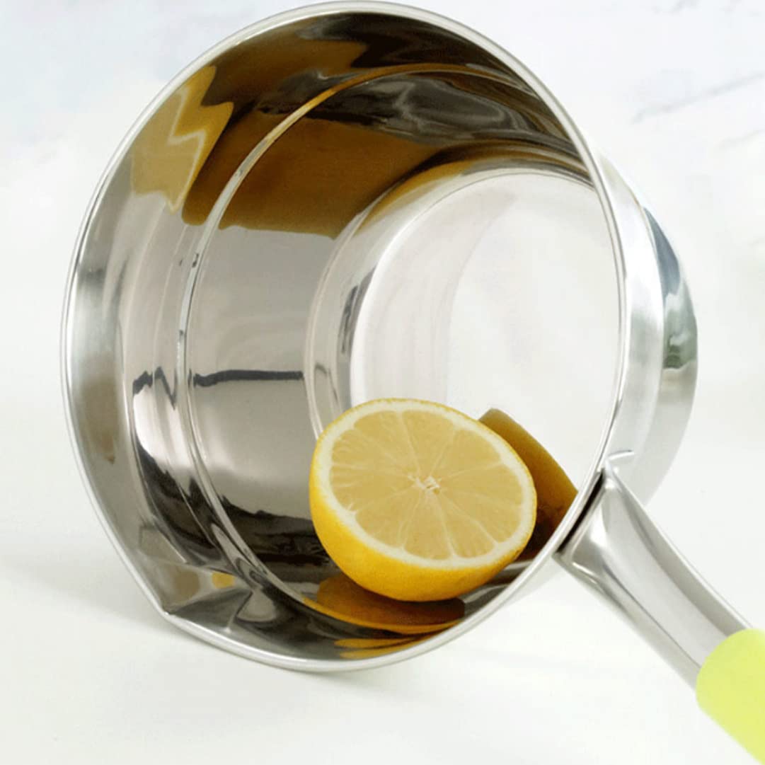 Cucharón de agua acero inoxidable cochero de agua de agua mango con mango enganchado