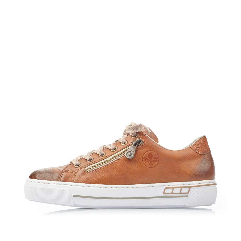 Rieker Damen Sneaker L88C2, Frauen Schnürschuhe