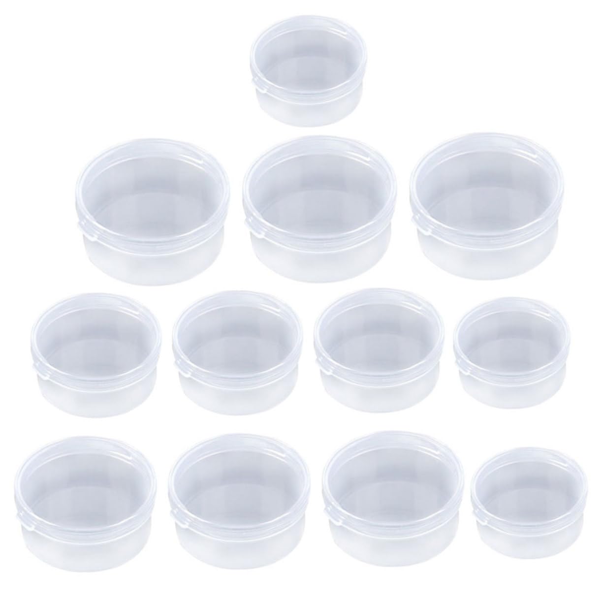 Boîtes de rangement rondes en plastique pour organiser votre coiffeuse et vos bijoux au quotidien