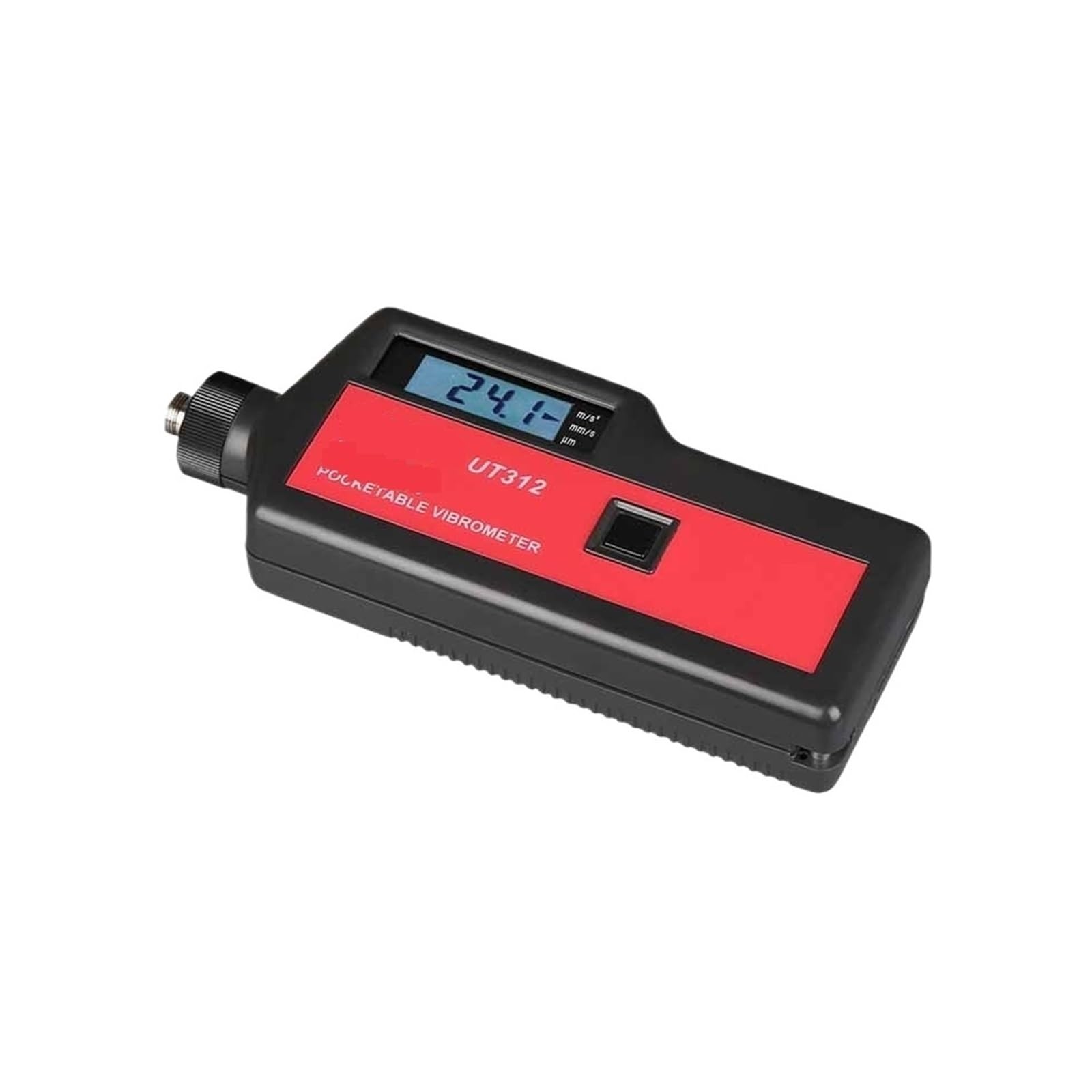 Vibrationsmesser, UT-312 Tragbarer LCD-Vibrationsanalysator-Tester Messgerät Vibrometer mit geteiltem Sensorsignalkabel und Sensor
