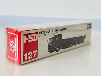 Amazon | トミカ ロングトミカ No127 いすゞ ギガ フルトレーラー