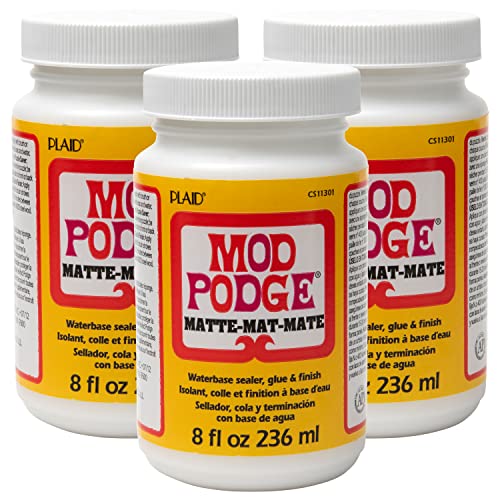 Image of Mod Podge Waterbase Sealer, 8 oz (Pack of 3) Matte Finish, WMCS11301CAA