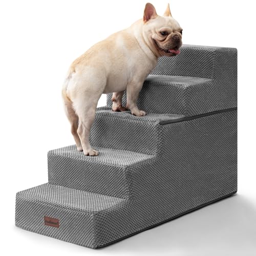 Aodisman 5-Step Dog Stairs