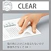 コクヨ(KOKUYO) 紙めくり リング型 メクリン ベーシックカラー 20個入 Mサイズ クリア メク-521T #3