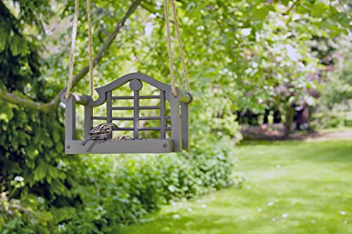 Wildlife World, Grey,SWSF4 Timeless Lutyens Swing Seat Bird Feeder - Image 2