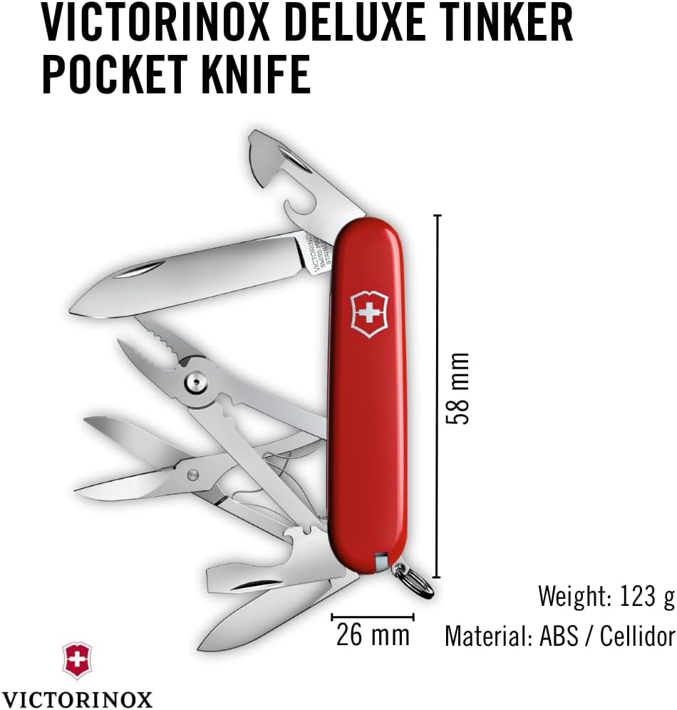 Victorinox Tinker Swiss Army Knife Multipurpose Pocketknife