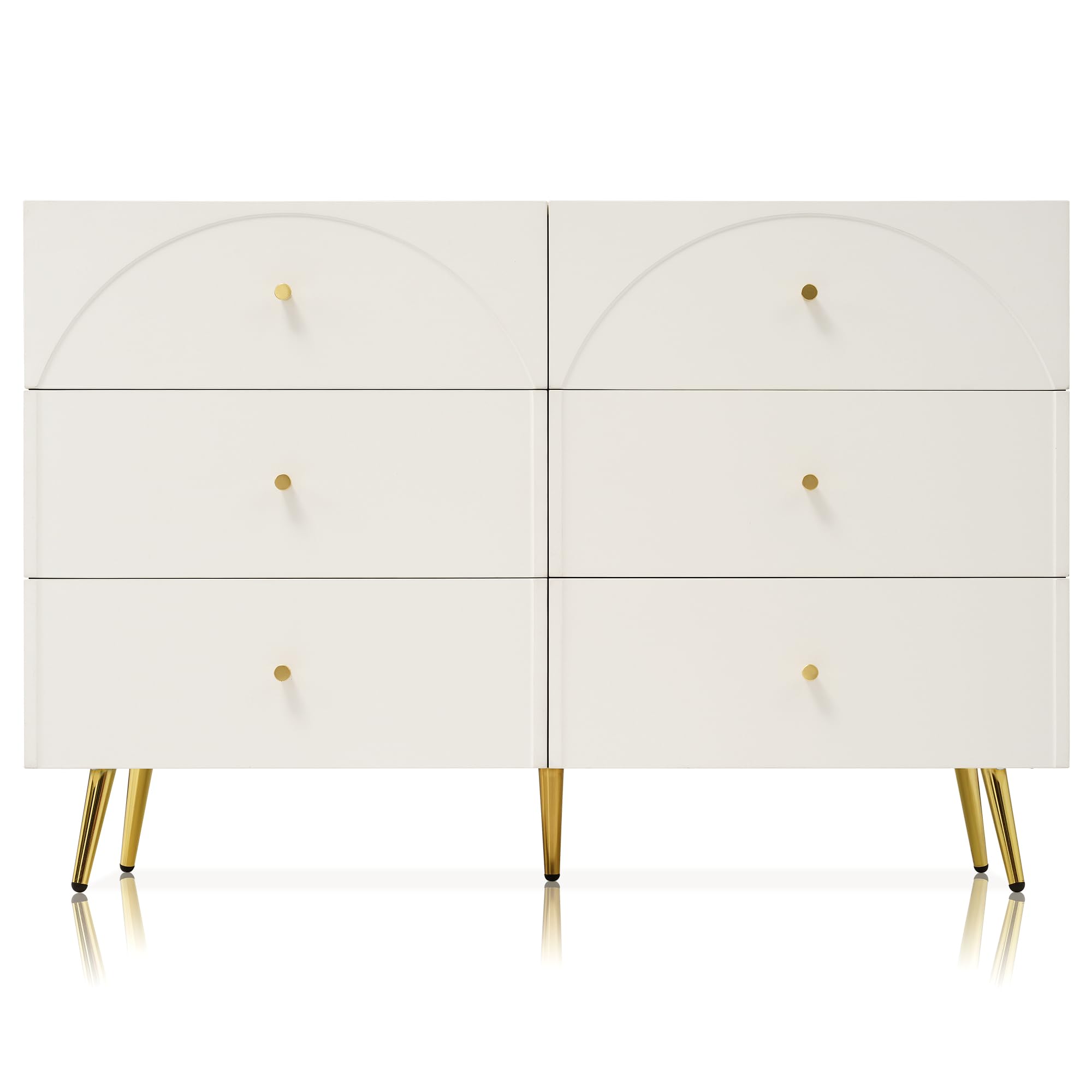 Cassettiera: sei cassetti, colore: ontano, 120 x 77 x 40 cm | Leroy Merlin