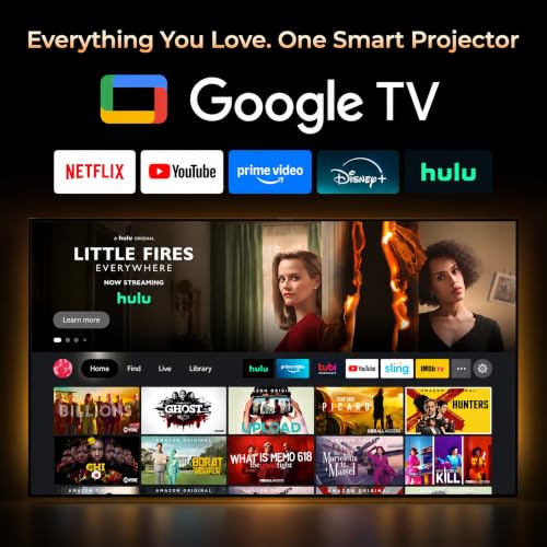 Google TV-Licensed Projector 4K Support, 938 ISO, AI Calibration, 20W Dolby - image 2