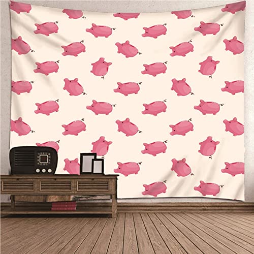 Tapisserie murales tissu coton Isdreem grand format 240x220cm décor animaux