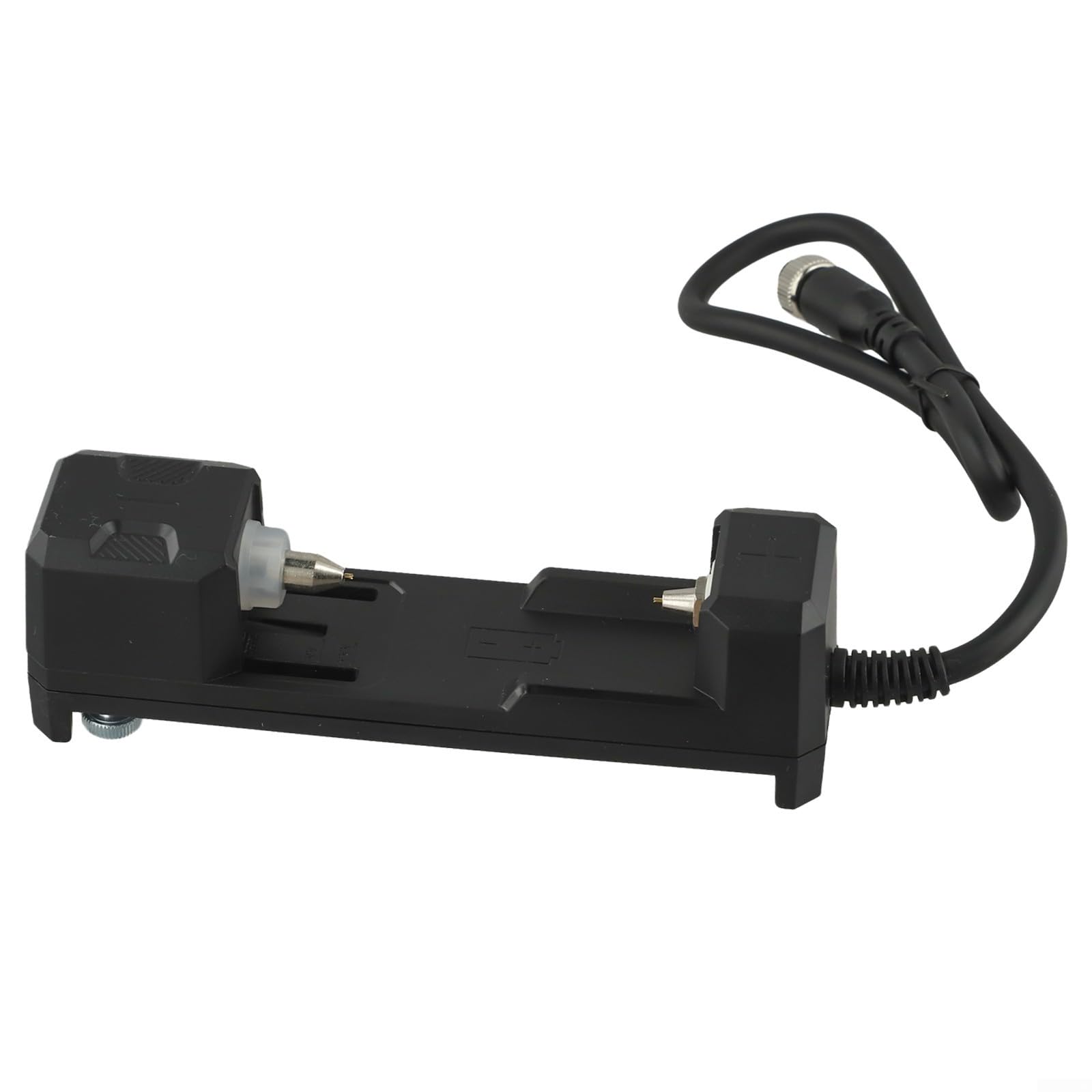 HRM-10 Interner Widerstandsmesser für Lithium-Batterien, 0–100 V Gleichspannung & 0–200 Ω Widerstandsprüfer mit Kelvin-Clips, Farbbildschirm und Datenexport (C)